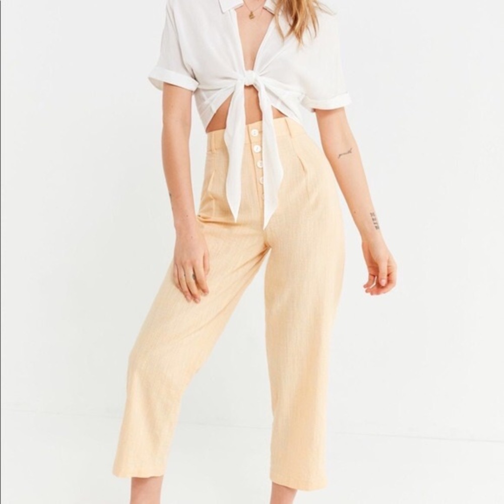 Urban Outfitters Maria Tapered Trousers NWT